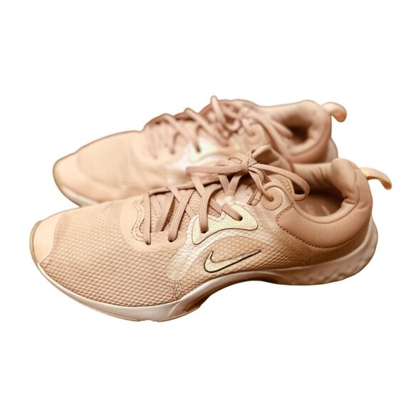 Nike Renew In-Season TR 11 Running Shoes Size 8.5 Beige Mesh Upper Comfort Footb - Picture 1 of 9